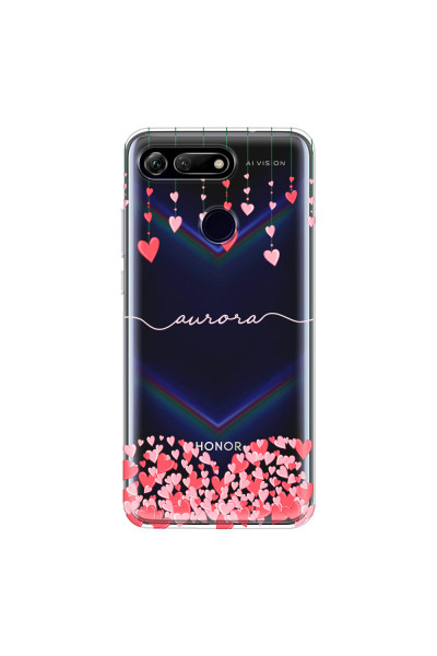HONOR - Honor View 20 - Soft Clear Case - Light Love Hearts Strings