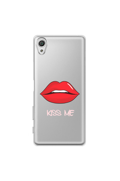 SONY - Sony XA1 - Soft Clear Case - Kiss Me Light