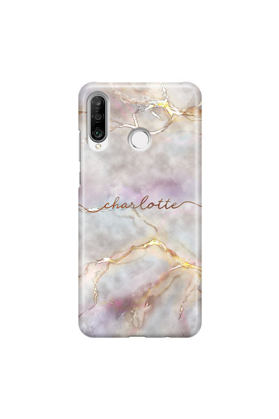 HUAWEI - P30 Lite - 3D Snap Case - Marble Rootage