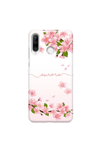 HUAWEI - P30 Lite - 3D Snap Case - Sakura Handwritten