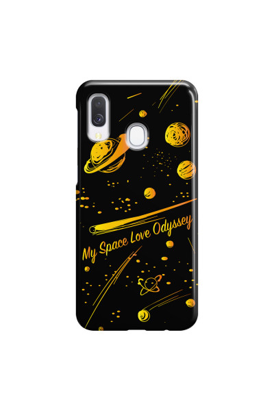 SAMSUNG - Galaxy A40 - 3D Snap Case - Dark Space Odyssey