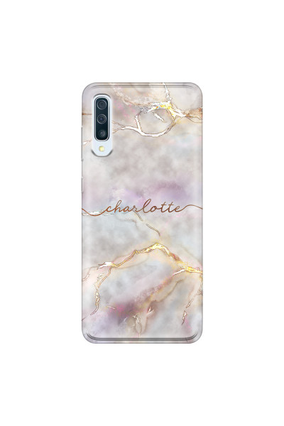 SAMSUNG - Galaxy A50 - Soft Clear Case - Marble Rootage