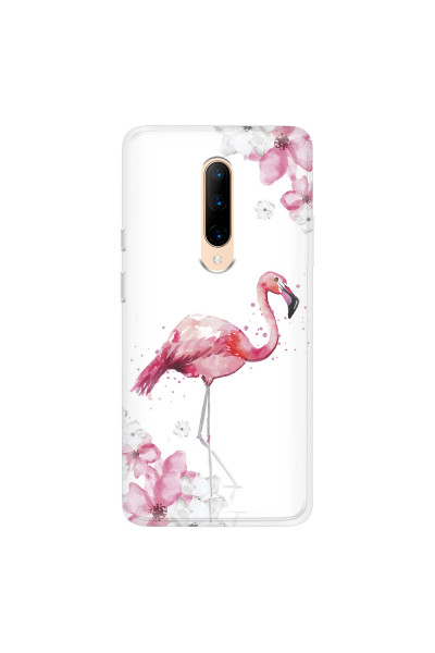 ONEPLUS - OnePlus 7 Pro - Soft Clear Case - Pink Tropes