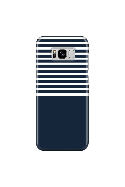 SAMSUNG - Galaxy S8 - 3D Snap Case - Life in Blue Stripes