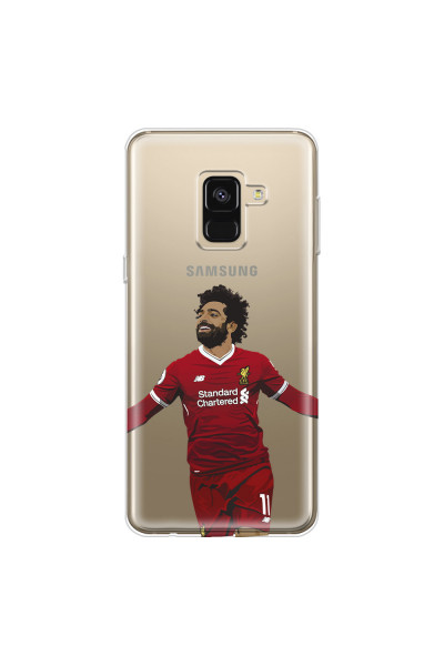 SAMSUNG - Galaxy A8 - Soft Clear Case - For Liverpool Fans