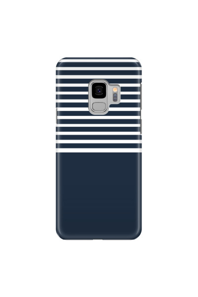 SAMSUNG - Galaxy S9 - 3D Snap Case - Life in Blue Stripes