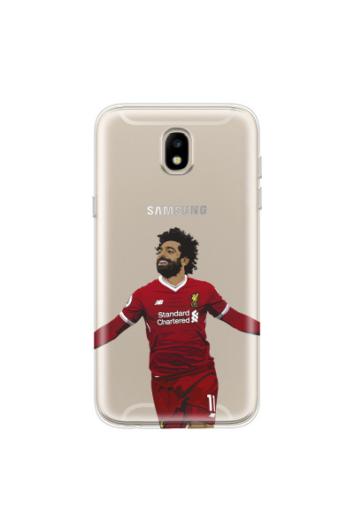 SAMSUNG - Galaxy J3 2017 - Soft Clear Case - For Liverpool Fans