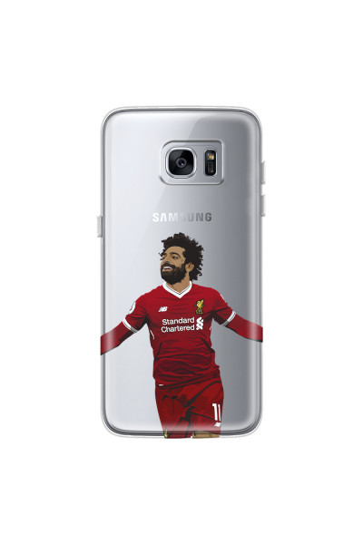 SAMSUNG - Galaxy S7 Edge - Soft Clear Case - For Liverpool Fans