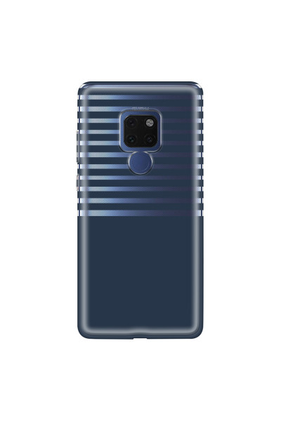 HUAWEI - Mate 20 - Soft Clear Case - Life in Blue Stripes
