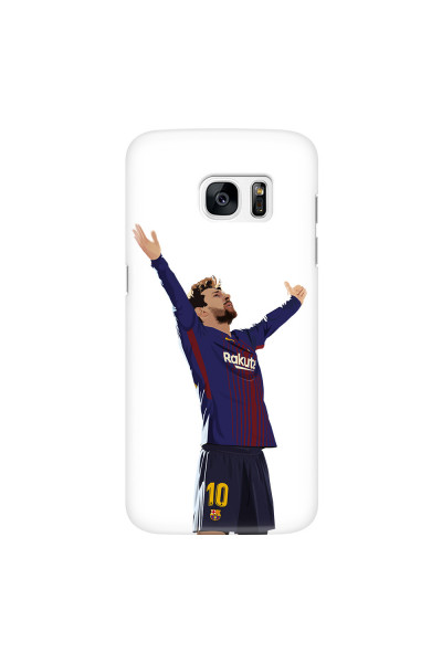 SAMSUNG - Galaxy S7 Edge - 3D Snap Case - For Barcelona Fans