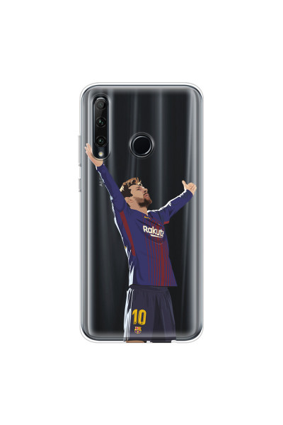 HONOR - Honor 20 lite - Soft Clear Case - For Barcelona Fans