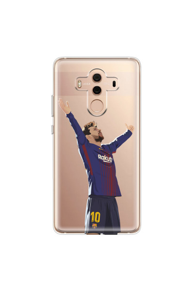 HUAWEI - Mate 10 Pro - Soft Clear Case - For Barcelona Fans