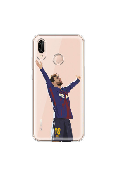 HUAWEI - P20 Lite - Soft Clear Case - For Barcelona Fans