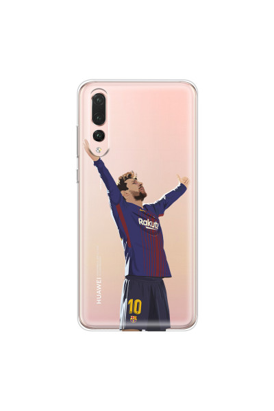 HUAWEI - P20 Pro - Soft Clear Case - For Barcelona Fans