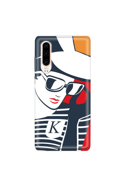 HUAWEI - P30 - Soft Clear Case - Sailor Lady