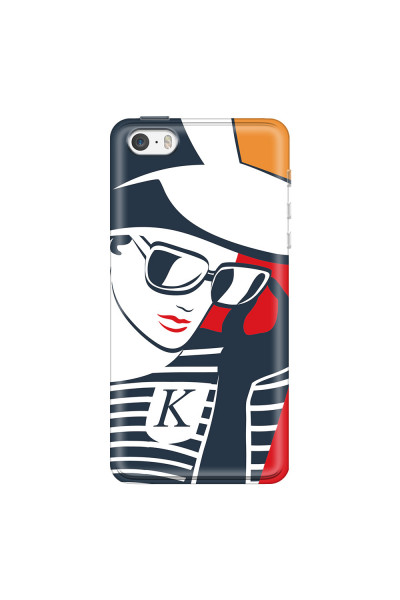 APPLE - iPhone 5S - Soft Clear Case - Sailor Lady