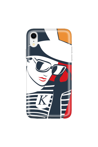 APPLE - iPhone XR - Soft Clear Case - Sailor Lady