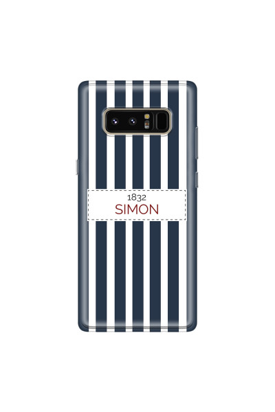 SAMSUNG - Galaxy Note 8 - Soft Clear Case - Prison Suit