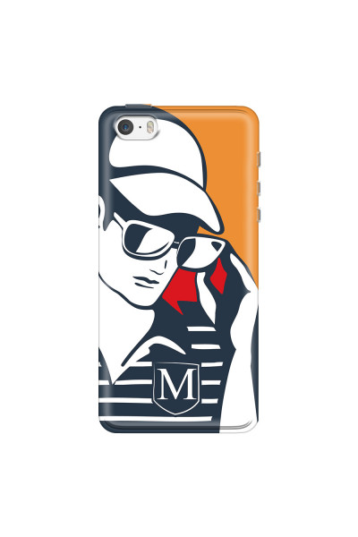 APPLE - iPhone 5S - Soft Clear Case - Sailor Gentleman