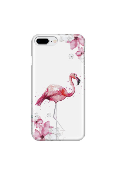 APPLE - iPhone 8 Plus - 3D Snap Case - Pink Tropes