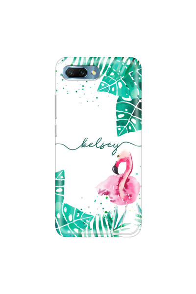 HONOR - Honor 10 - Soft Clear Case - Flamingo Watercolor