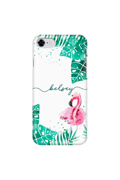 APPLE - iPhone 8 - 3D Snap Case - Flamingo Watercolor