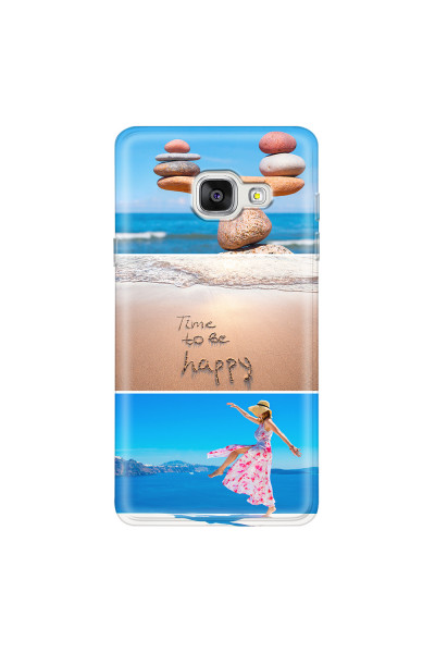 SAMSUNG - Galaxy A3 2017 - Soft Clear Case - Collage of 3