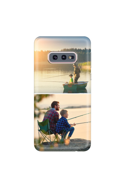 SAMSUNG - Galaxy S10e - Soft Clear Case - Collage of 2