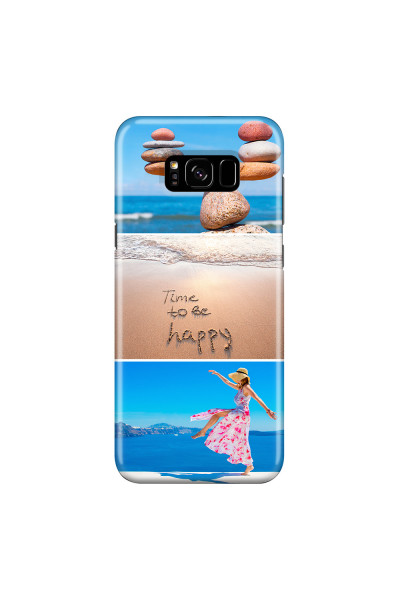 SAMSUNG - Galaxy S8 Plus - 3D Snap Case - Collage of 3