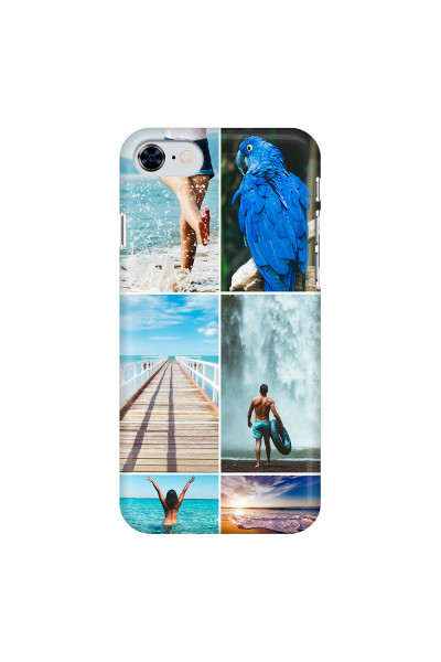 APPLE - iPhone 8 - 3D Snap Case - Collage of 6