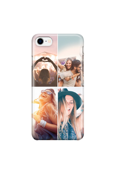 APPLE - iPhone 7 - 3D Snap Case - Collage of 4