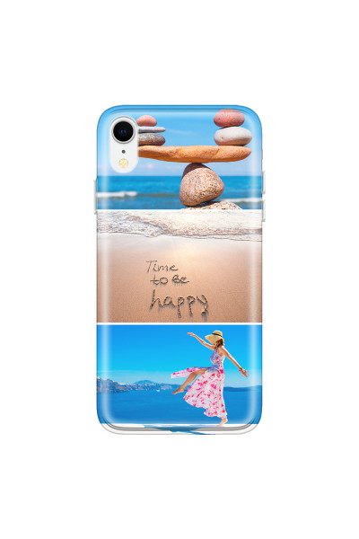 APPLE - iPhone XR - Soft Clear Case - Collage of 3