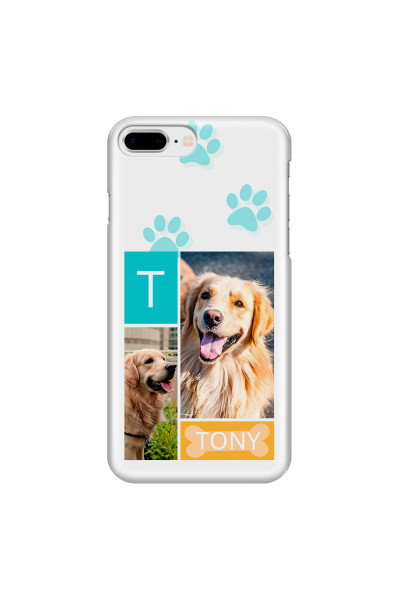 APPLE - iPhone 8 Plus - 3D Snap Case - Dog Collage