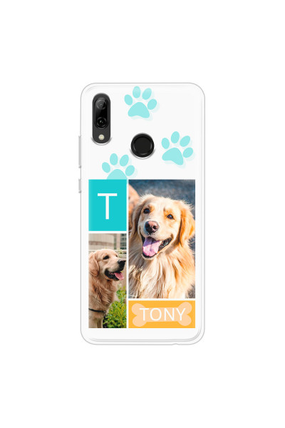 HUAWEI - P Smart 2019 - Soft Clear Case - Dog Collage