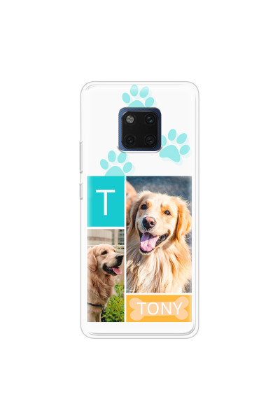 HUAWEI - Mate 20 Pro - Soft Clear Case - Dog Collage