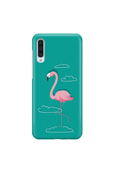 SAMSUNG - Galaxy A70 - 3D Snap Case - Cartoon Flamingo