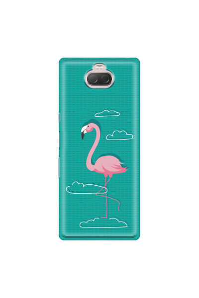 SONY - Sony 10 - Soft Clear Case - Cartoon Flamingo