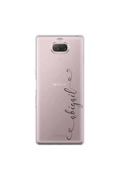 SONY - Sony 10 - Soft Clear Case - Little Dark Hearts Handwritten