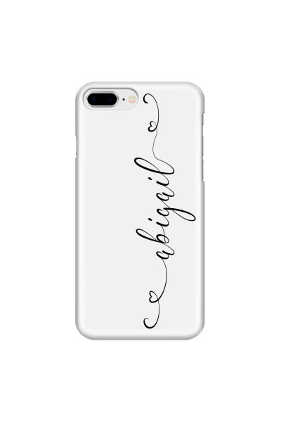 APPLE - iPhone 8 Plus - 3D Snap Case - Dark Hearts Handwritten