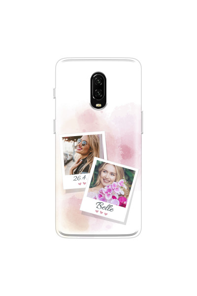 ONEPLUS - OnePlus 6T - Soft Clear Case - Soft Photo Palette