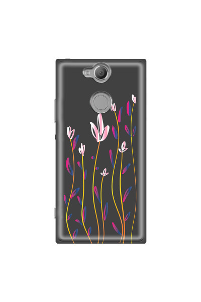 SONY - Sony XA2 - Soft Clear Case - Pink Tulips