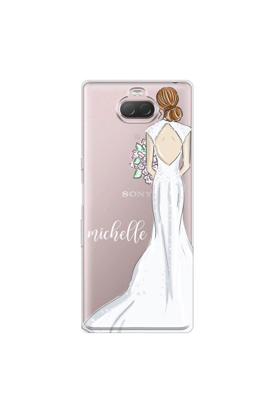 SONY - Sony 10 - Soft Clear Case - Bride To Be Redhead