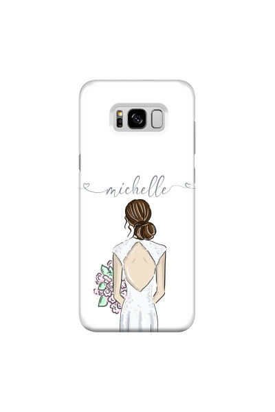 SAMSUNG - Galaxy S8 - 3D Snap Case - Bride To Be Brunette II. Dark