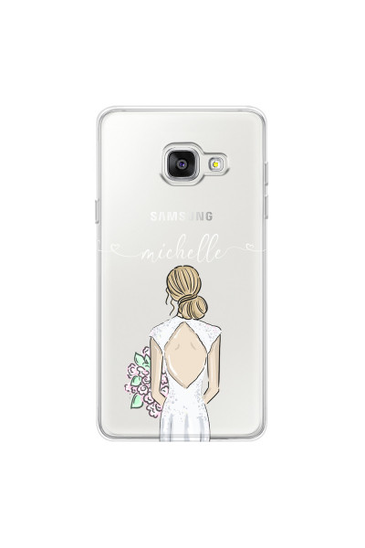 SAMSUNG - Galaxy A3 2017 - Soft Clear Case - Bride To Be Blonde II.