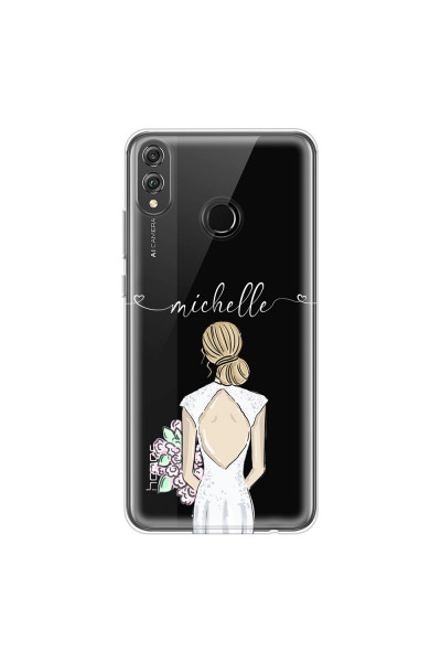 HONOR - Honor 8X - Soft Clear Case - Bride To Be Blonde II.