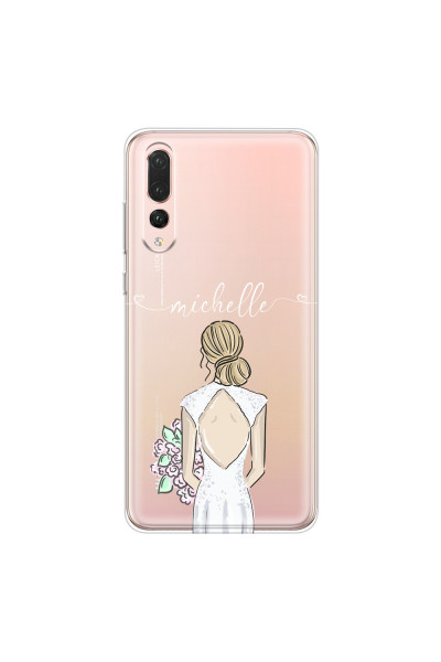 HUAWEI - P20 Pro - Soft Clear Case - Bride To Be Blonde II.