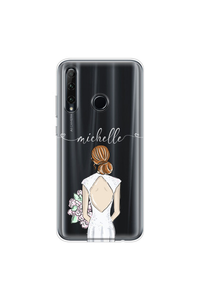HONOR - Honor 20 lite - Soft Clear Case - Bride To Be Redhead II.