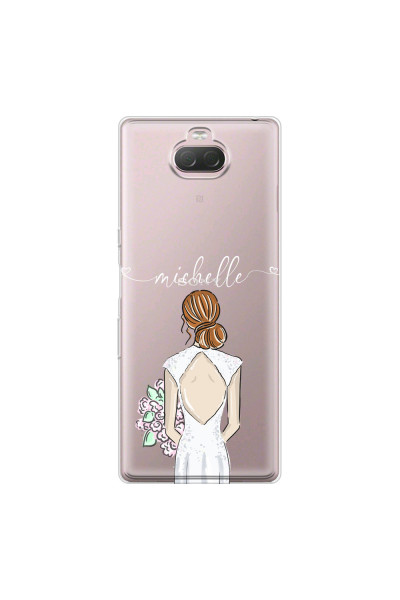 SONY - Sony 10 - Soft Clear Case - Bride To Be Redhead II.