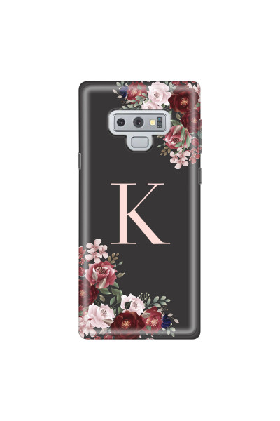 SAMSUNG - Galaxy Note 9 - Soft Clear Case - Rose Garden Monogram