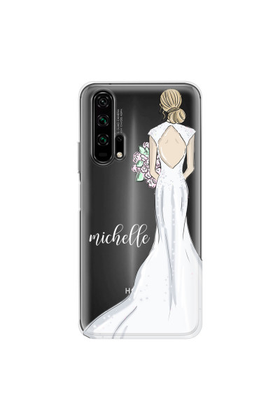 HONOR - Honor 20 Pro - Soft Clear Case - Bride To Be Blonde